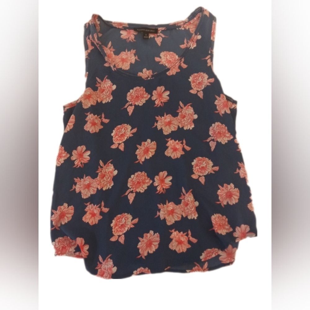 Banana Republic Floral Tank Top Size Small